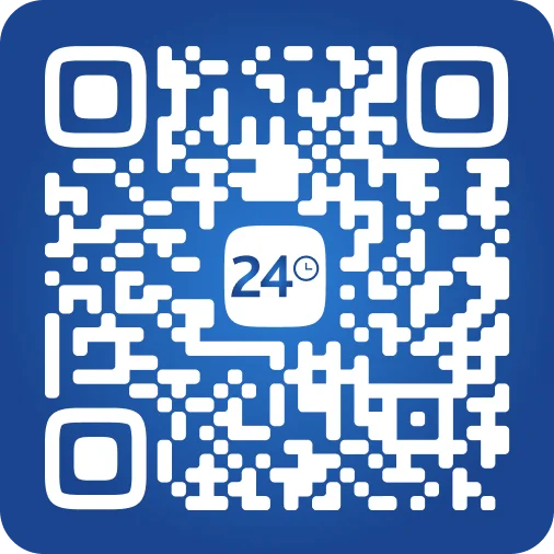 Bitrix24-ის მობილური აპლიკაციის QR-კოდი