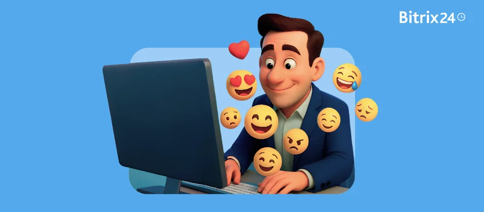 The Emoji Economy: A Bitrix24 Study on How Emojis Shape the Digital Workplace
