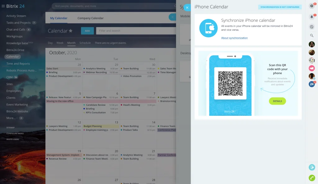 Bitrix24 Calendar Synchronization with Iphone.png Screen Shot 2020-10-30 at 4.35.44 PM.png