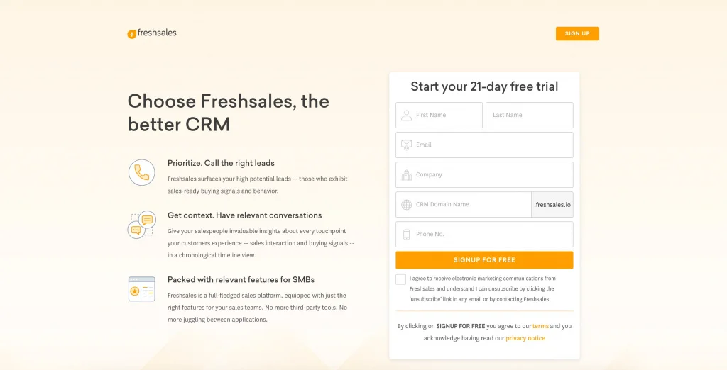 Freshsales crm software Freshsales crm software