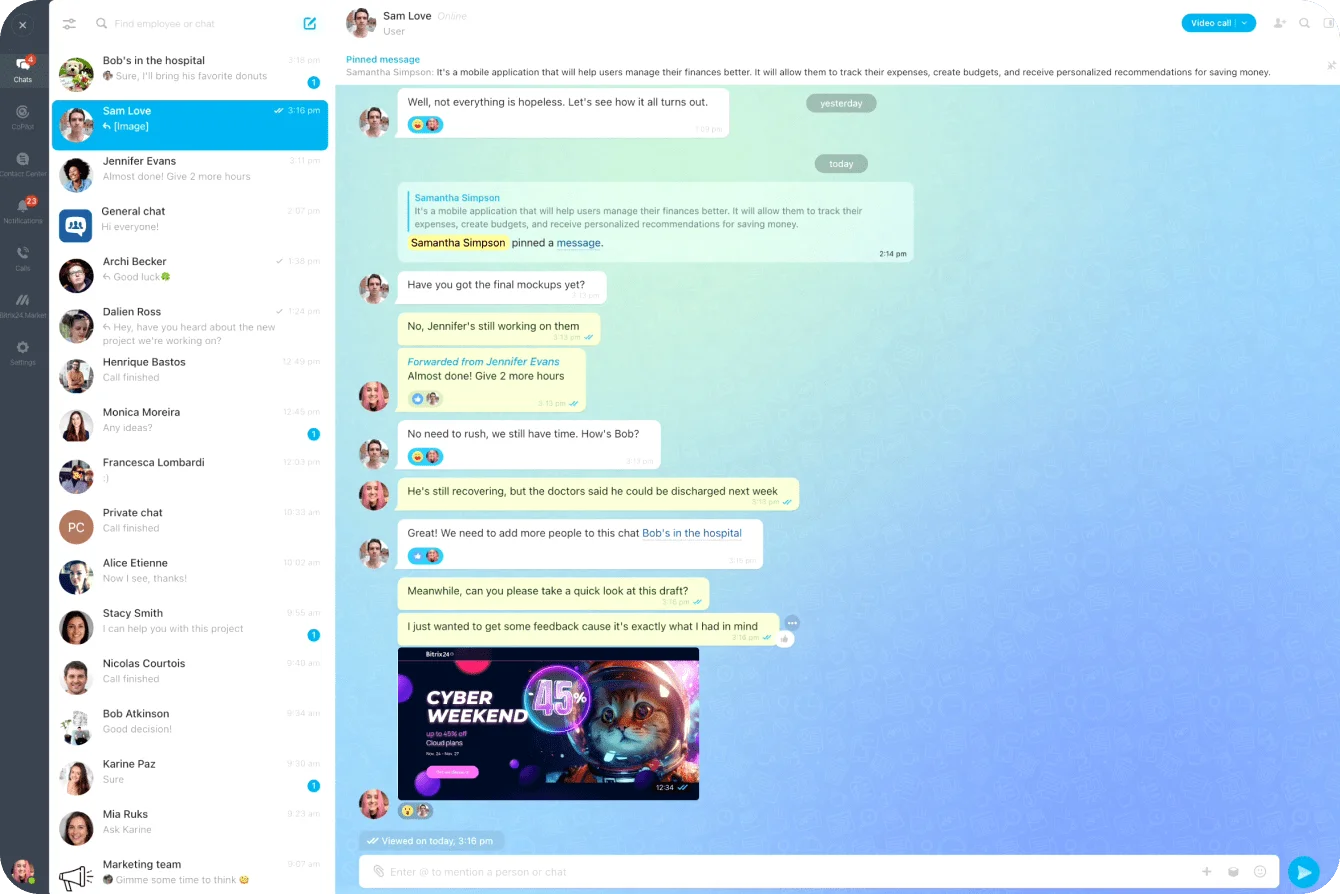 chat.png.webp Effective Communication with Candidates via Bitrix24